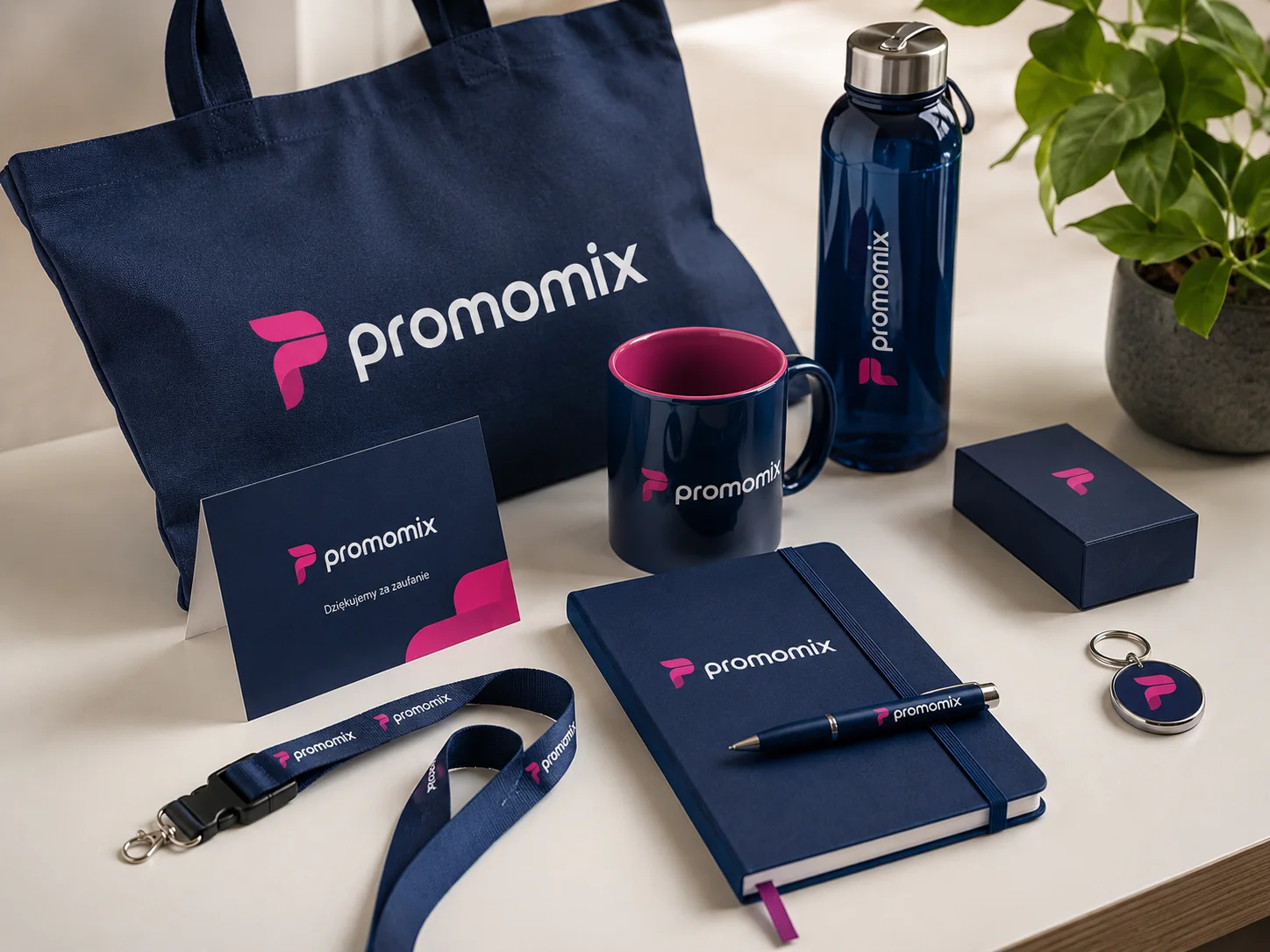 Spójny zestaw materiałów reklamowych PromoMix