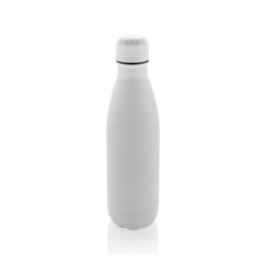 Butelka sportowa 500 ml Eureka, stal nierdzewna z recyklingu z logo P435.72, kolor lub wariant biały · ujęcie 9
