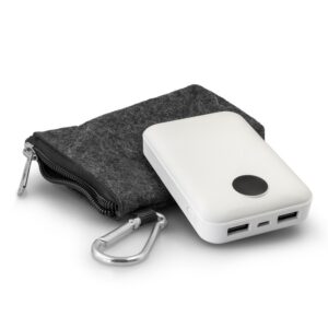 Power bank 10000 mAh Air Gifts | Daniel z logo V0133, kolor lub wariant biały