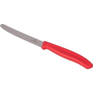 Nóż kuchenny Victorinox Swiss Classic z logo VB270, kolor lub wariant czerwony · ujęcie 2