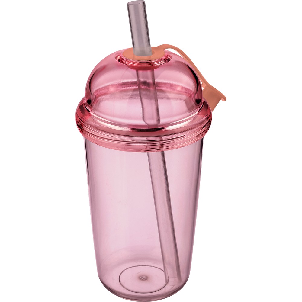 Kubek podróżny 500 ml, kolor różowy, VB280-21