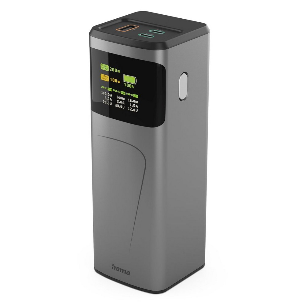 Power bank 24000 mAh Hama High Power 200W z logo VH030